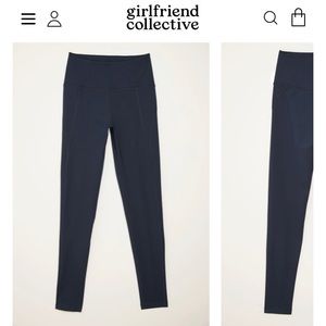 Girlfriend High-ride compressive leggings - size small